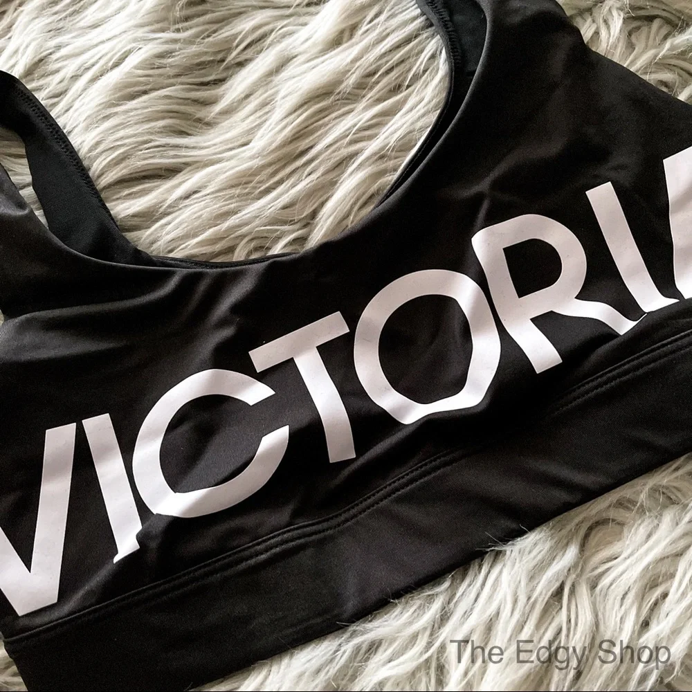 Victoria Sport | Player Logo Scoopneck Sports Bra - Picture 3 of 9